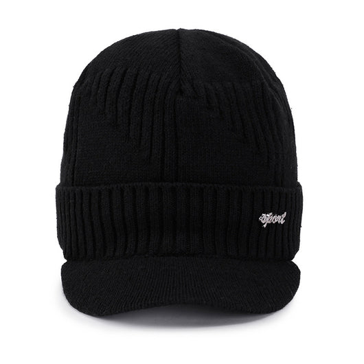 Gorro Tejido de Lana Gruesa con Forro de Algodón para Hombre - Image 16