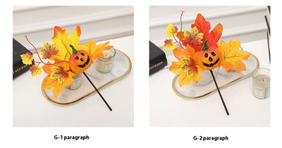 Adorno de Piña, Hojas y Calabaza para Halloween - Image 41