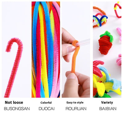 Kit de Extensiones de Cabello DIY con Raíces Reforzadas para Niños - Image 78