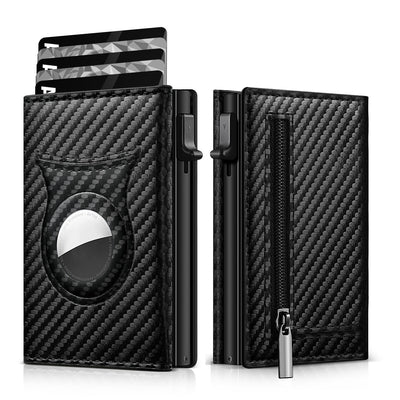 Billetera Minimalista Trifold en Microfibra para Hombre - Image 5