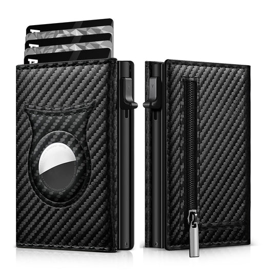 Billetera Minimalista Trifold en Microfibra para Hombre - Image 5