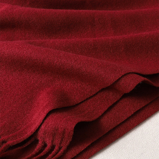 Pashmina Cálida de Color Sólido para Mujer - Chal Suave Estilo Cashmere - Image 73