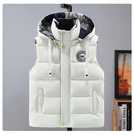 Chaleco Acolchado Grueso para Hombre - Abrigador y Versátil - Image 20