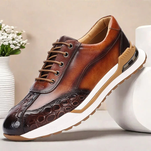 Zapatos de Cuero Genuino para Hombre - Primera Capa Premium - Image 4