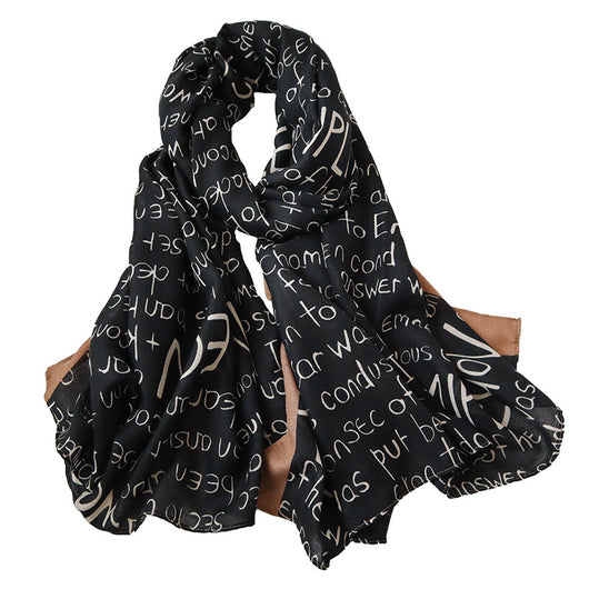 Bufanda Otoño Invierno Algodón Lino - Estilo Moderno y Versátil - Image 10