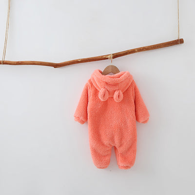 Pijama Enterizo Cálido con Capucha para Bebé - Image 11