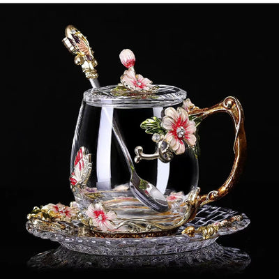 Taza de Té Floral con Tapa - Regalo Premium - Image 18