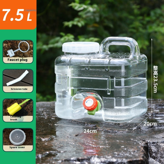 Cubo de Agua Portátil con Grifo para Camping y Viajes - Image 12
