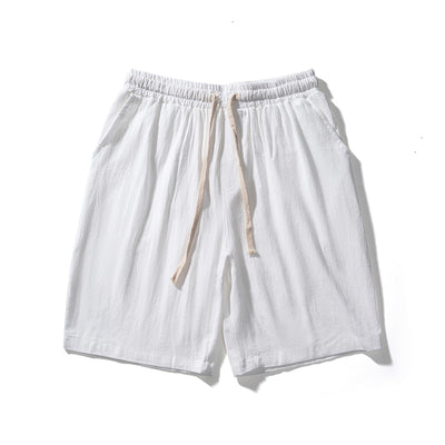 Shorts de Algodón para Hombre Cintura Elástica Verano - Image 2