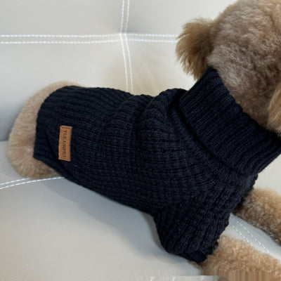 Suéter Cuello Alto para Mascotas - Ropa Abrigada para Gatos y Perros - Image 2