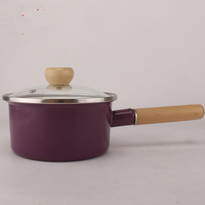Olla de Sopa con Mango de Madera - Diseño Adorable en Esmalte - Image 10