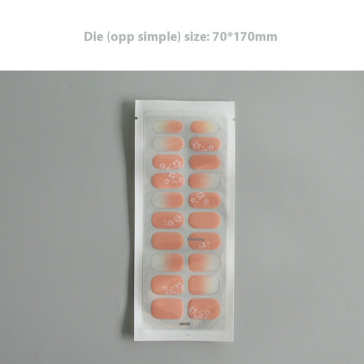 Pegatinas de Uñas Gel sin Horno con Diseño de Líneas Geométricas - Image 4