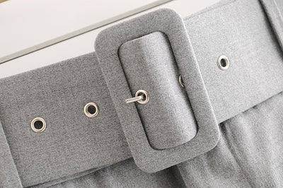 Pantalón Slim Ajustado para Mujer con Cinturón Incluido - Image 7