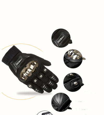 Guantes de Ciclismo Todoterreno Anti-caída con Dedos Completos - Image 5