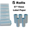 5rolls of label paper USB