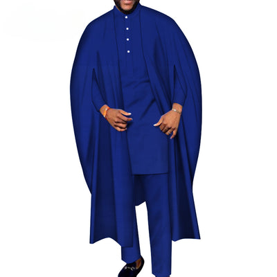 Conjunto de 3 Piezas: Bata, Camiseta y Pantalón para Hombre - Image 6