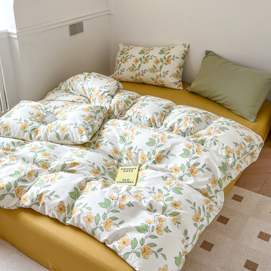 Juego de Edredón Floral de 3 o 4 Piezas - Image 32