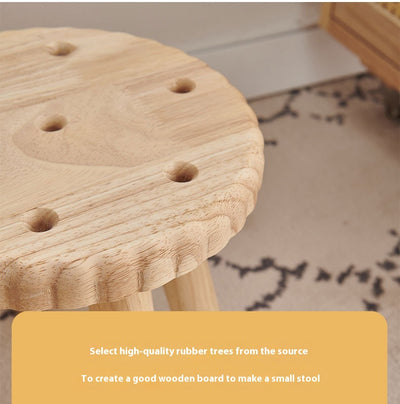 Banco de Madera Maciza Minimalista para Sala de Estar - Image 8