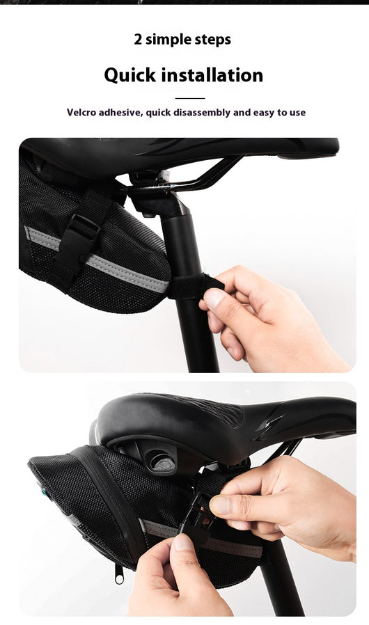 Bolsa Trasera de Liberación Rápida para Bicicleta de Montaña - Image 10