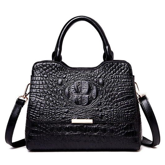 Bolso Bandolera Madre Cuero Charol Elegante - Image 4