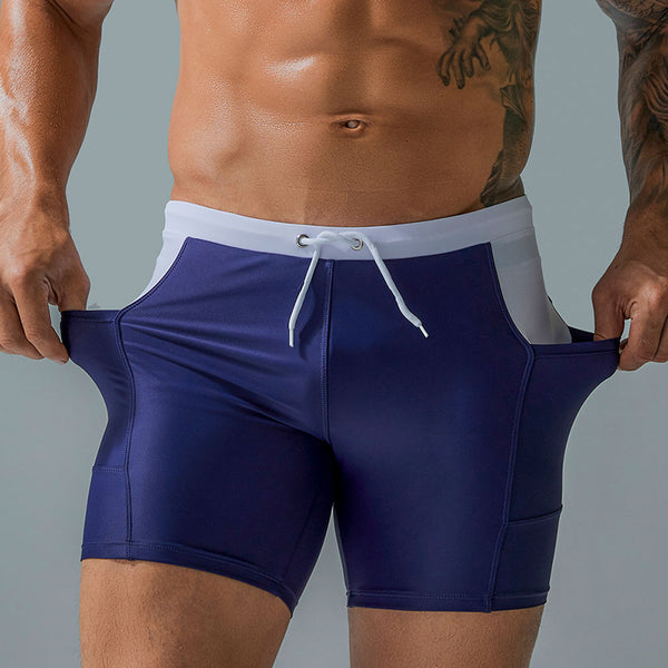 Traje de Baño Profesional con Bolsillos Laterales