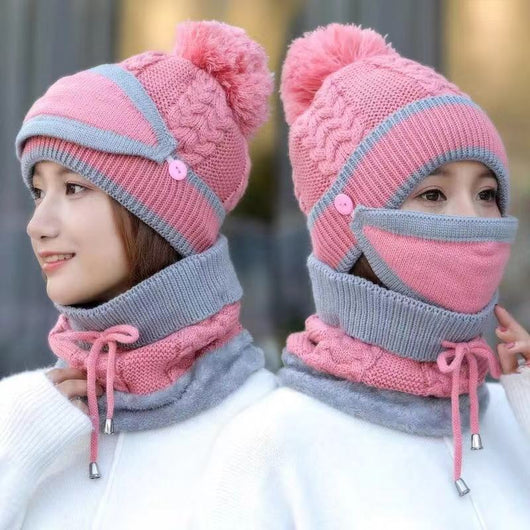 Gorro y Bufanda Térmica de Lana para Ciclismo - Protección Contra el Viento - Image 23