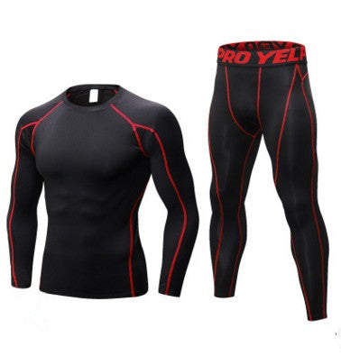 Traje de Compresión Deportivo Completo para Hombre - Manga Larga - Image 16
