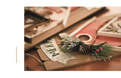 Adornos Navideños de Madera - Casitas Decorativas - Image 12