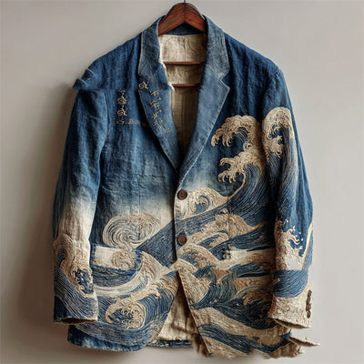 Blazer Floral para Hombre con Estampado Moderno - Image 17