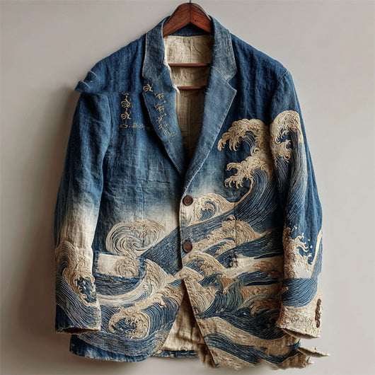 Blazer Floral para Hombre con Estampado Moderno - Image 17