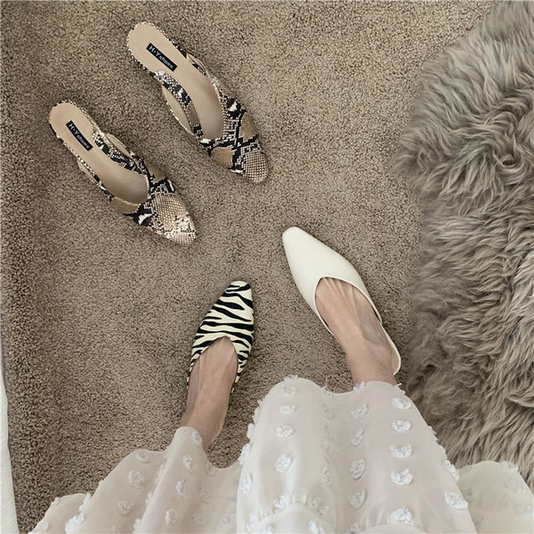 Zapatos Cómodos de Tacón Bajo con Soporte Ergonómico