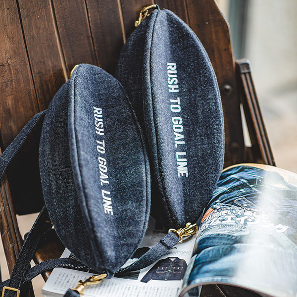 Bolsa Cruzada Madden Workwear Denim Retro Rugby