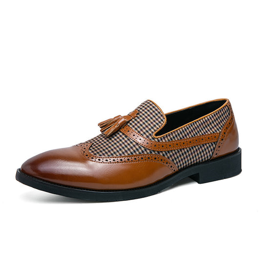 Zapatos de Cuero Estilo Británico para Hombre - Elegancia Ejecutiva - Image 6
