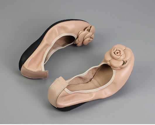 Zapatos de Cuero Genuino para Embarazadas - Cómodos, Antideslizantes y Talla Grande - Image 30