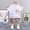 Conjunto de Shorts y Playera de Manga Corta para Niño