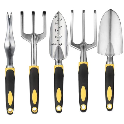 Juego de 8 Herramientas de Jardín en Aleación de Aluminio con Mango Ergonómico - Image 5