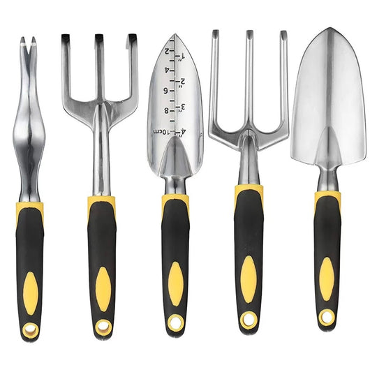 Juego de 8 Herramientas de Jardín en Aleación de Aluminio con Mango Ergonómico - Image 5