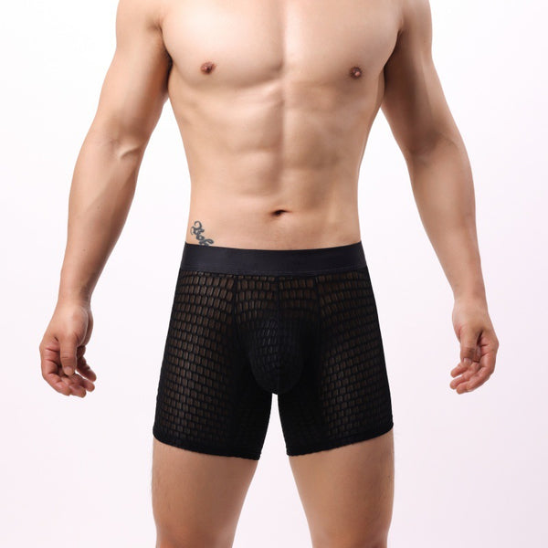 Calzoncillos Boxer de Malla Transpirable para Hombre
