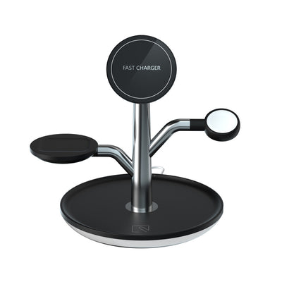 Soporte Magnético Inalámbrico para Móvil con Carga Rápida - Image 2
