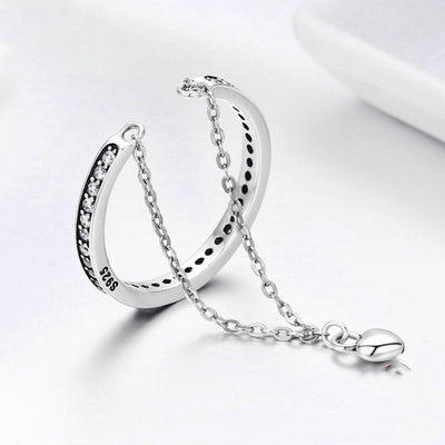 Anillo de Corazón en Plata Sterling S925 con Diamantes para Mujer - Image 10