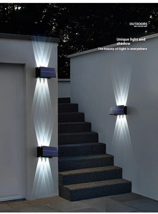 Lámpara Solar de Pared para Jardín y Decoración Exterior - Image 28