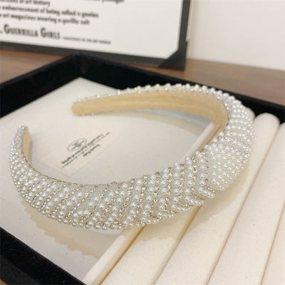Diadema Perla de Lujo Premium - Alta Definición y Acabado Profesional - Image 35