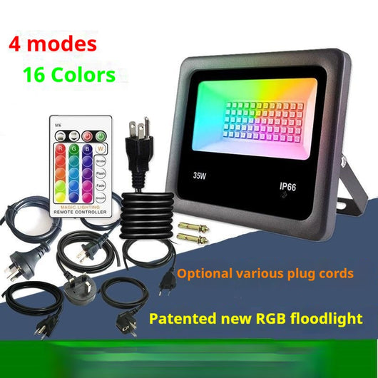 Foco LED Inteligente con Control Remoto y Cambio de Colores