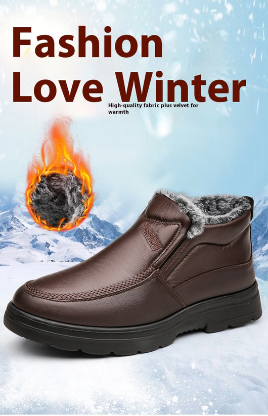 Zapatos de Invierno Acolchados para Adultos Mayores - Antideslizantes e Impermeables - Image 21