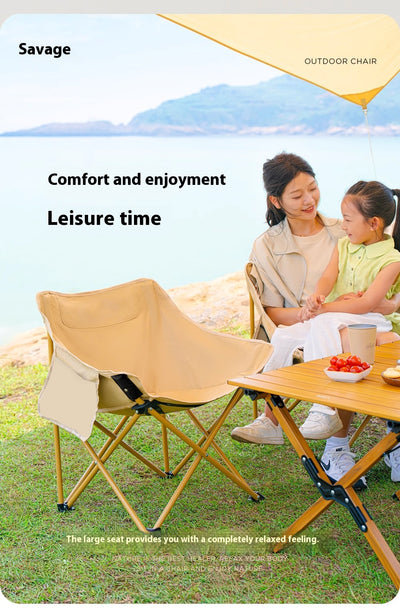 Silla de Camping Plegable con Respaldo Ergonómico - Image 11