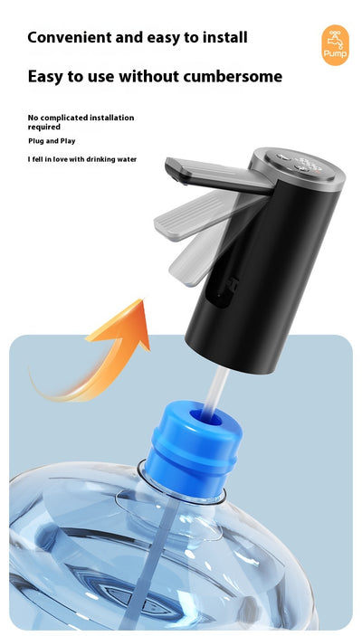 Bomba de Agua Eléctrica Recargable Minimalista - Image 14
