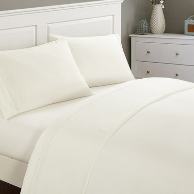 Juego de Cama 4 Piezas con Tiras Decorativas