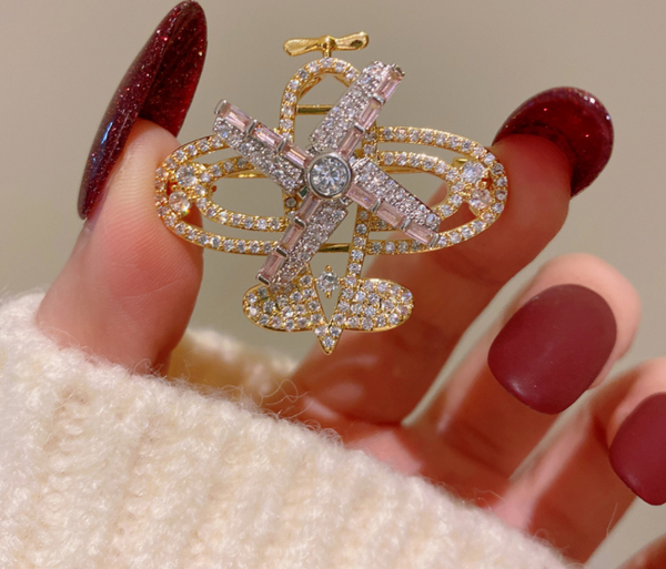 Broche Avión Rotatorio Micro Set
