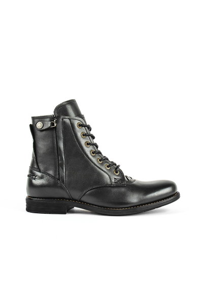 Botas Vaqueras Retro Hombre con Cordones Martin Punta Redonda Tacón Bajo - Image 18