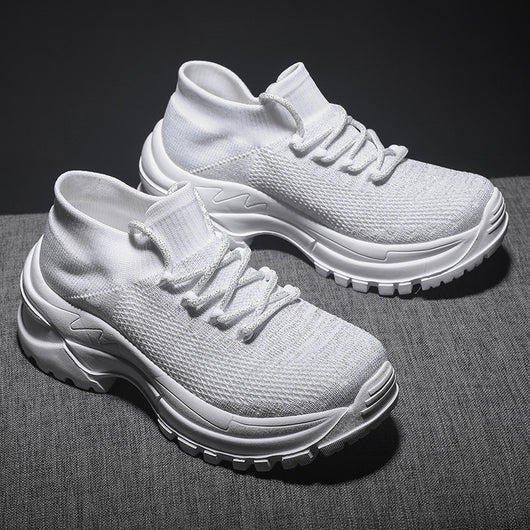 Zapatillas Blancas Transpirables para Niñas con Tejido Volador - Image 13